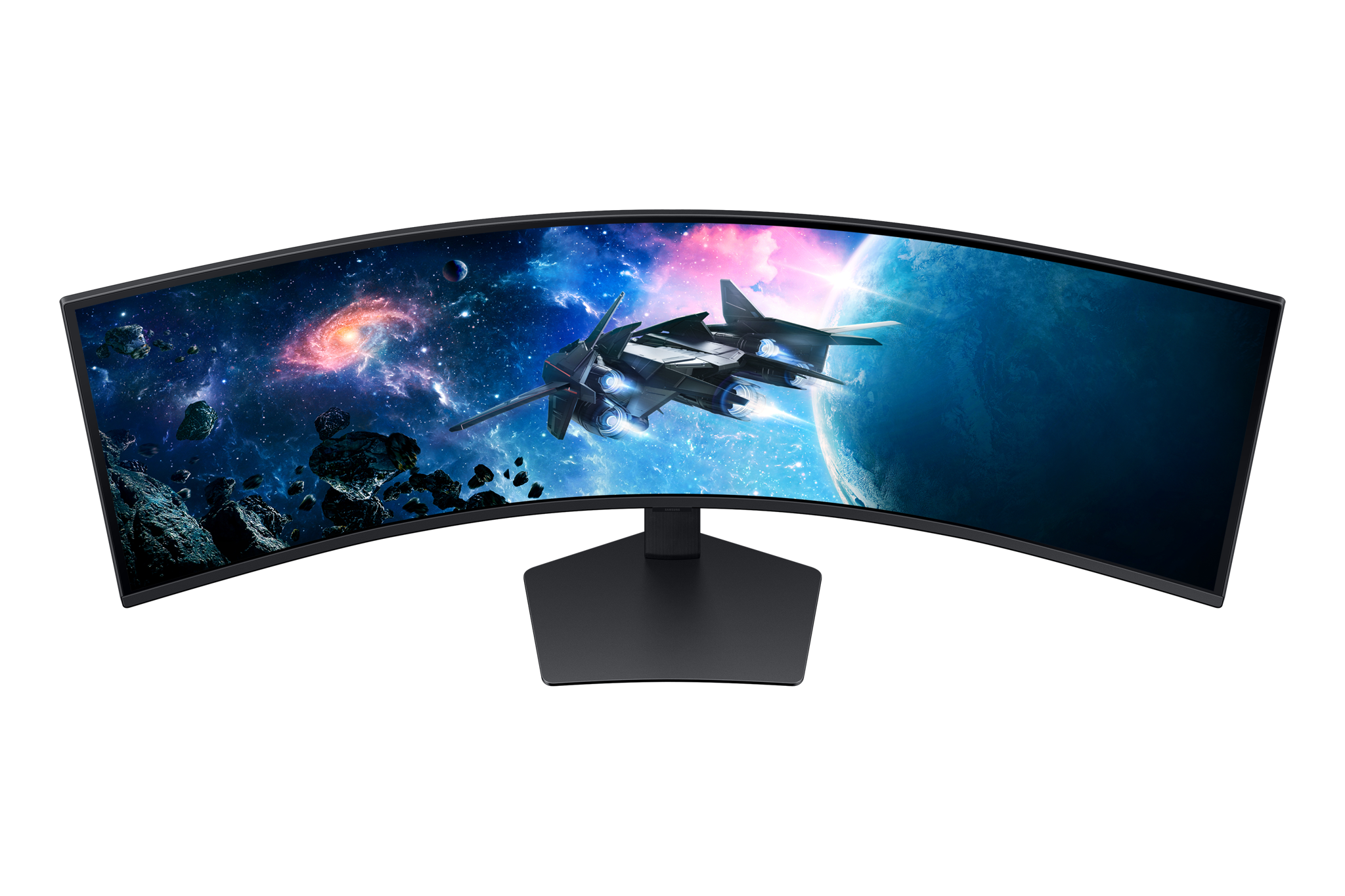 Samsung G95C, 124.5 cm (49"), 5120 x 1440 pixels, Dual QHD, LED, 1 ms, Black