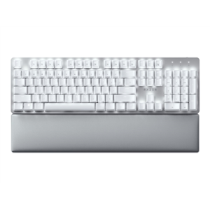 "Razer Pro Type Ultra" mechaninė klaviatūra, JAV išdėstymas, belaidė / laidinė, balta