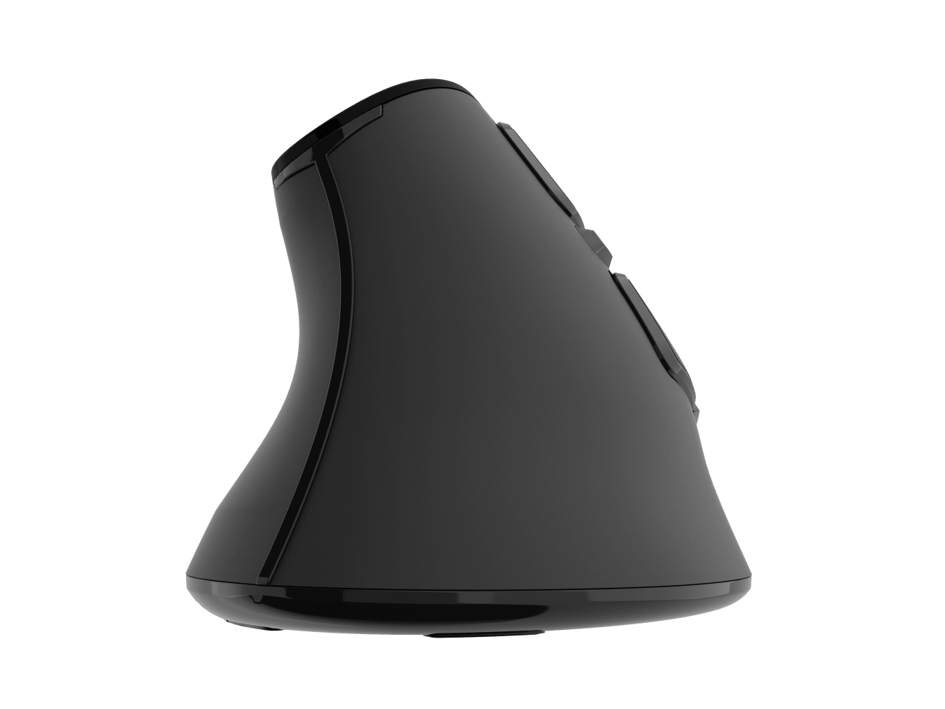 Natec | Vertical Mouse | Euphonie Pro | Wireless | Bluetooth, 2.4GHz | Black