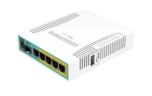 MikroTik RouterBOARD hEX Poe Gigabit - RB960PGS - Maršrutizatorius - 4 prievadų komutatorius.hEX Po…