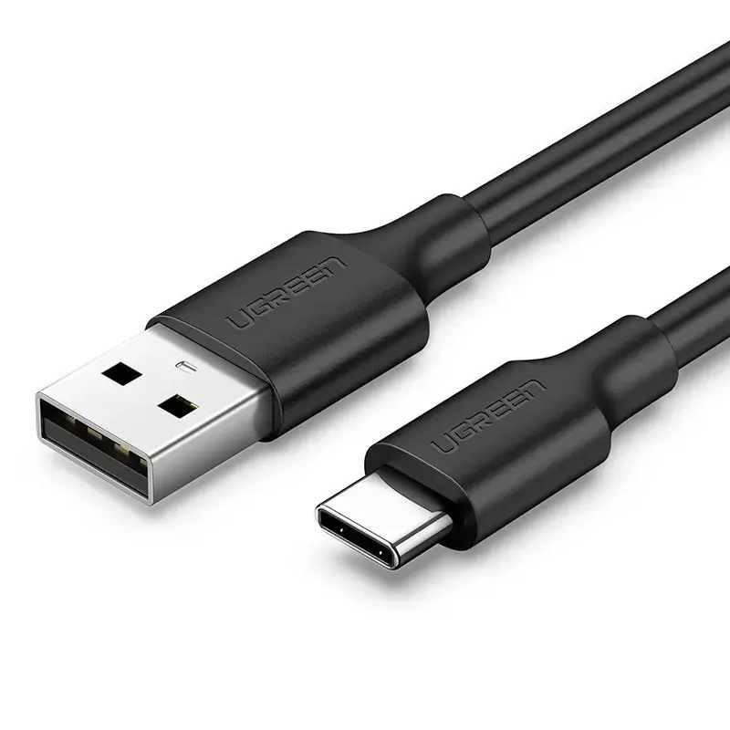 Ugreen 60117, 1,5 m, USB A, USB C, USB 2.0, 480 Mbps, juodas