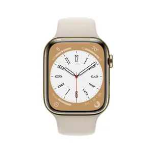 Apple Watch Series 8 MNKM3UL/A. 45 mm, Išmanieji laikrodžiai, GPS (palydovinė), Retina LTPO OLED, J…