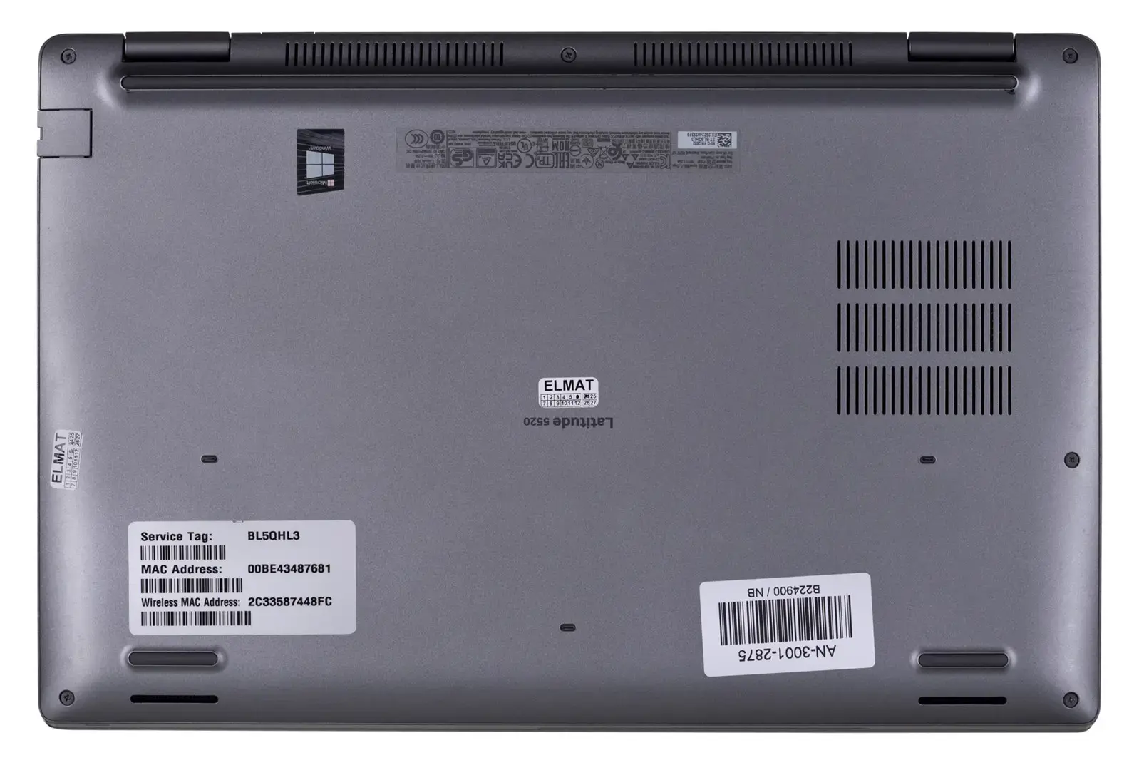 DELL LATITUDE 5520 i5-1145G7 16GB 256SSD 15,6" FHD Win11pro USED Used