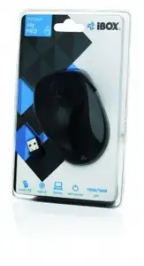 IBOX IMOS603 I-BOX OPTINĖ BELAIDĖ PELĖ JAY PRO, JUODAI PILKA