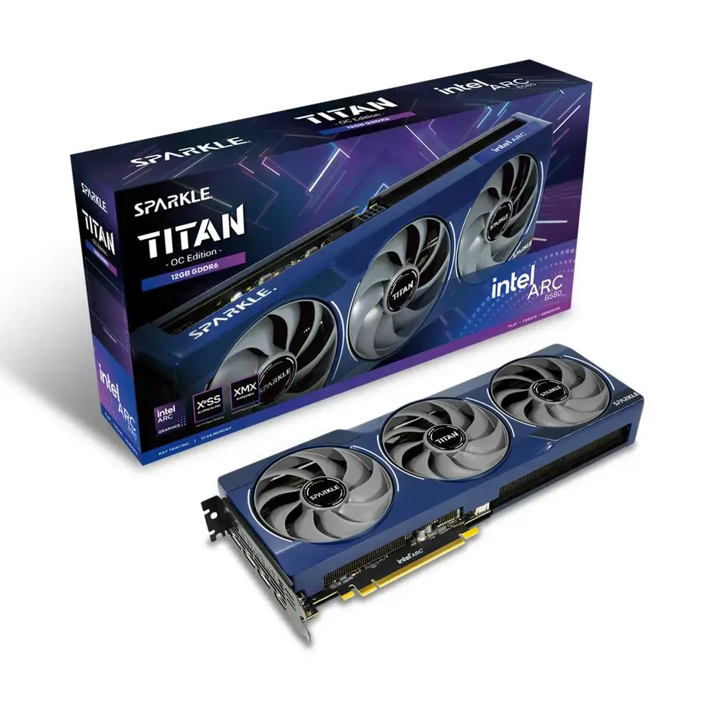 Vaizdo plokštė SPARKLE Arc B580 12 GB, GDDR6, SB580T-12GOC