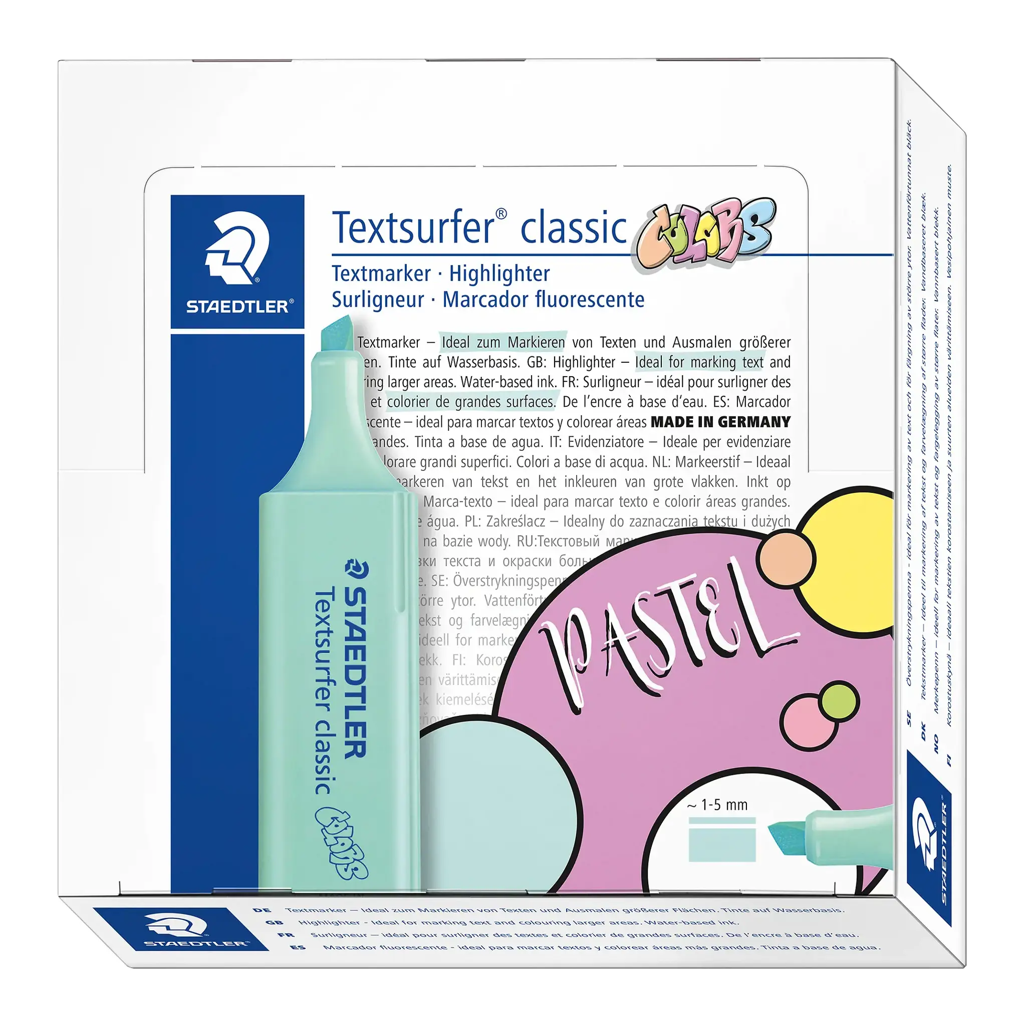 Teksto žymeklis STAEDTLER TEXTSURFER 364