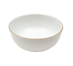 Dubenėlis Gold, porcelianas, 950 ml, D 16,6 cm, H 7,5 cm, vnt