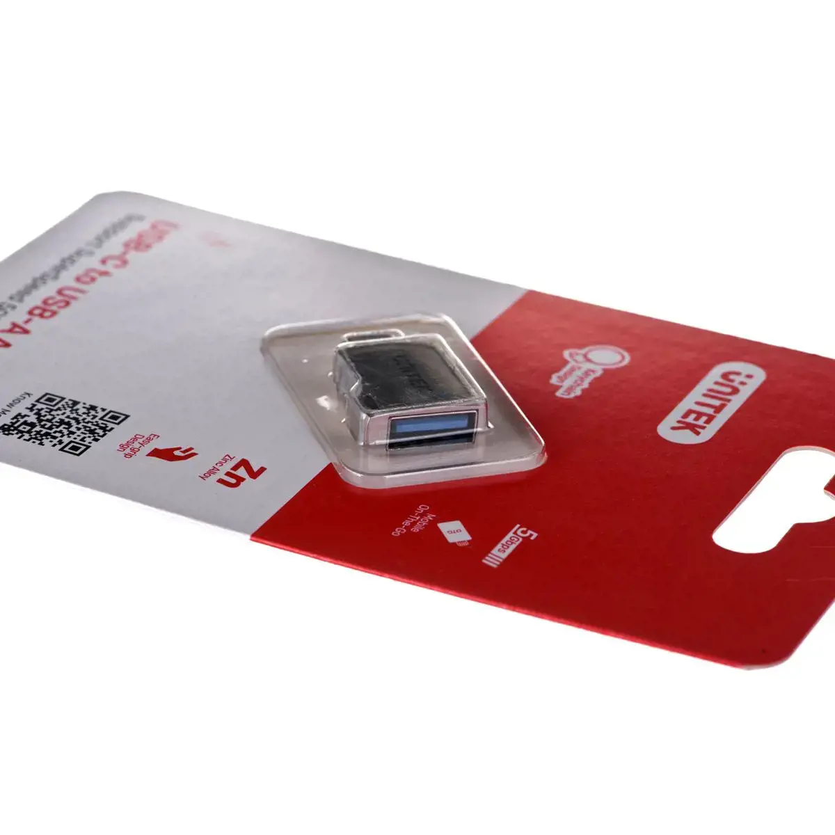 UNITEK A1025GNI USB-A - USB-C 3.1 Gen1 F/M adapteris