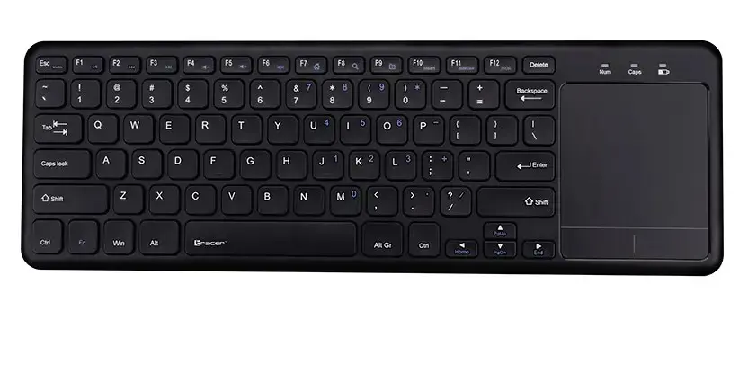 TRACER TRAKLA46367 Klaviatūra su jutikliniu kilimėliu TRACER Smart RF 2,4 GHz