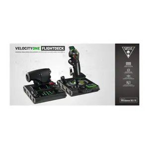 Turtle Beach VelocityOne, Flightstick, PC, Analogue / Digital, Wired, USB, Black