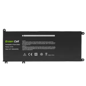 GREENCELL DE138 Baterija Green Cell 33YDH į Dell Inspiron G3 3579 3779 G5 5587 G7 7588 7577 7773