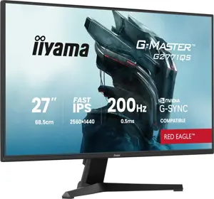 iiyama G-MASTER G2771QS-B1 computer monitor 68.6 cm (27") 2560 x 1440 pixels Wide Quad HD Black