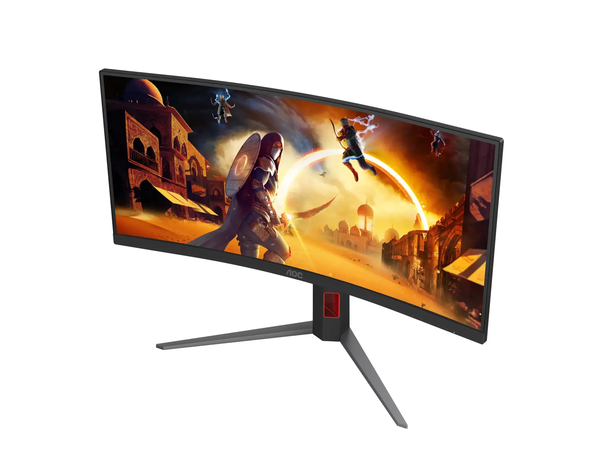AOC | CU34G4Z | 34 " | Fast VA | WQHD | 21:9 | 240 Hz | 1 ms | 3440 x 1440 pixels | 450 cd/m² | HDMI ports quantity 2 | Black