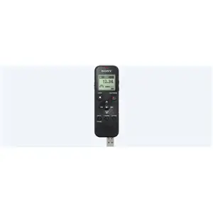 "Sony ICD-PX370", 159 h, MP3, 15 - 20000 Hz, 48 - 192 Kbit/s, USB, šarminis