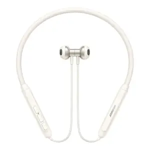Joyroom JR-D8 wireless neckband headphones (cream white)