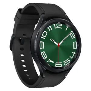 Samsung Galaxy Watch6 Classic SM-R960NZKAEUA, 3.81 cm (1.5"), OLED, Touchscreen, Wi-Fi, GPS (satellite), 59 g
