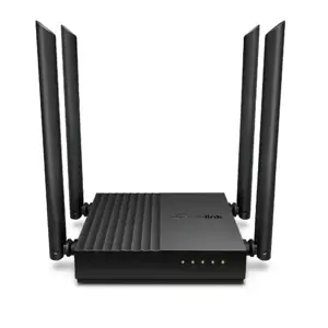 TP-Link Archer C64, Wi-Fi 5 (802.11ac), Dual-band (2.4 GHz / 5 GHz), Ethernet LAN, Black, Tabletop …