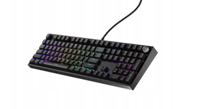 Genesis | THOR 404 | Wired | US | Black | USB Type-A | Gateron Yellow Pro