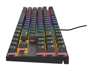 Genesis THOR 303 | Mechanical Gaming Keyboard | Wired | US | Black | USB Type-A | Outemu Peach Silent
