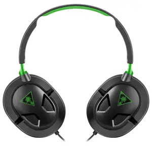 "Turtle Beach Recon 50X White" žaidimų ausinės "Xbox" ir "Xbox Series X|S", laidinės, žaidimų, 20 - 20000 Hz, 530,7 g, ausinės, juodos, žalios spalvos