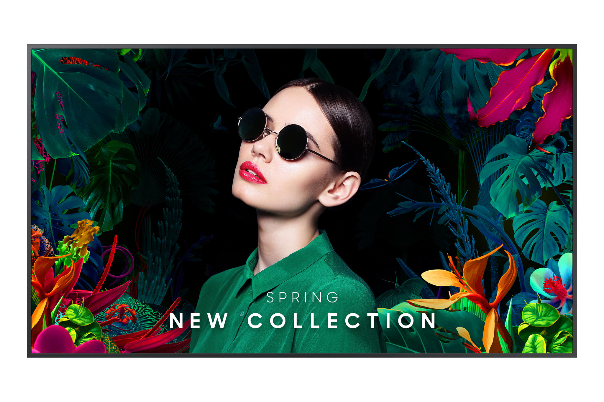 "Samsung" LH55QMCEBGCXEN, Skaitmeninės reklamos plokščias skydelis, 139,7 cm (55"), LCD, 3840 x 2160 taškų, "Wi-Fi", 24/7