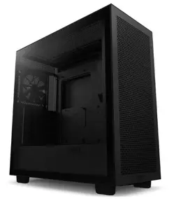 Case NZXT MidiTower ATX EATX MicroATX MiniITX Colour Black CM-H72FB-01