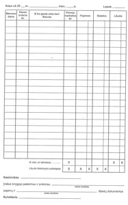 Kasos knyga savikopijuojanti , per periodą A5