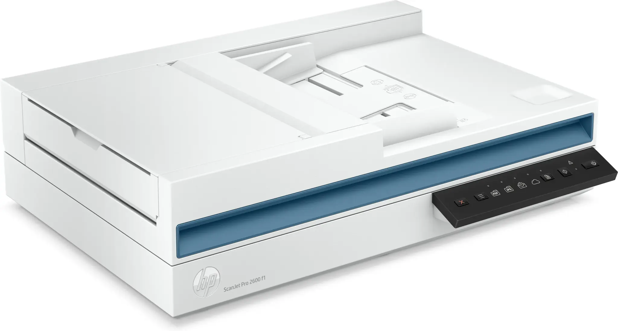 HP Scanjet Pro 2600 f1, 89 x 148 mm, 600 x 600 DPI, 1200 x 1200 DPI, 48 bit, 24 bit, 25 ppm