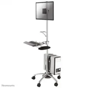 TV RINKINIO GRINDŲ STOVAS SIDABRINIS/FPMA-MOBILE1800 NEOMOUNTS