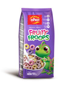 Sausi pusryčiai OHO Fruity froops, 150 g