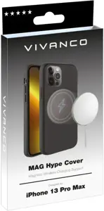 "Vivanco" dangtelis "Mag Hype" Apple iPhone 13 Pro Max, juodas (62951)