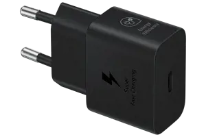 "Samsung EP-T2510", vidinis, kintamosios srovės, USB, 5 V, 1 m, juodas