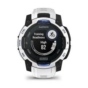 Garmin Instinct 3 Solar watch, 45mm, white