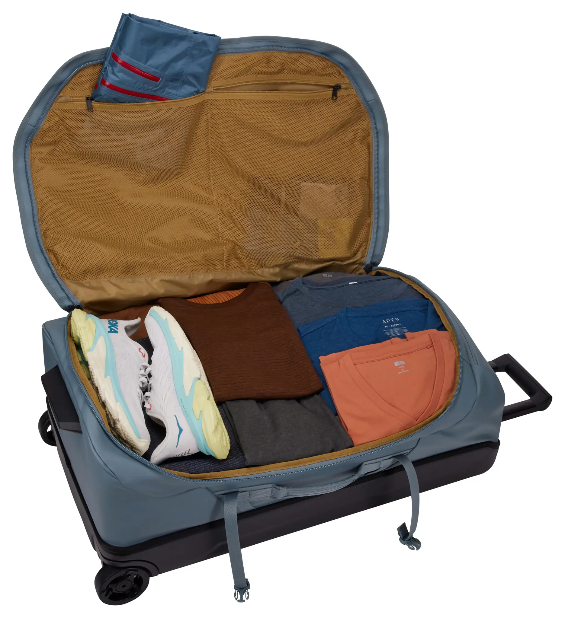 Thule Chasm TCWD232 Pond Gray, Trolley, Soft shell, Grey, Pond Gray, 2 wheel(s), Roller wheel