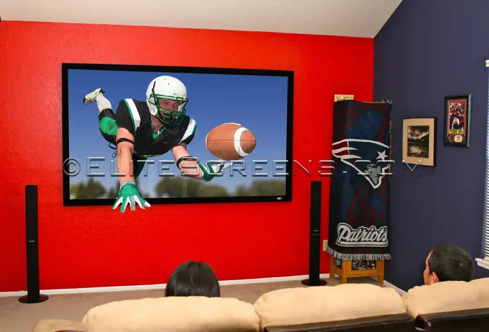 "Elite" ekranai "SableFrame" serijos ER100WH1 įstrižainė 100 ", 16:9, matomas ekrano plotis (W) 221 cm, juodos spalvos