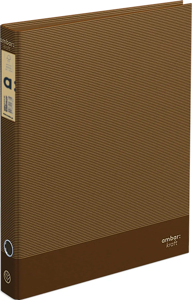 A4 Ringbinder 2 Rings Ambar Kraft Brown