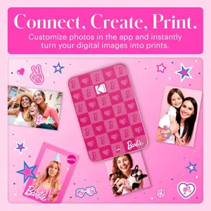 Kodak x Barbie photo printer Step Slim 1