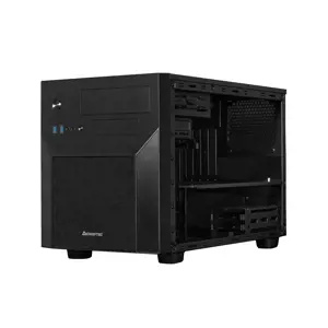 Chieftec CI-02B-OP, Cube, PC, Black, micro ATX, Mini-ITX, SPCC, Home/Office