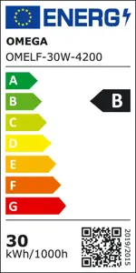 "Omega" LED prožektorius 30W 4200K (43861)