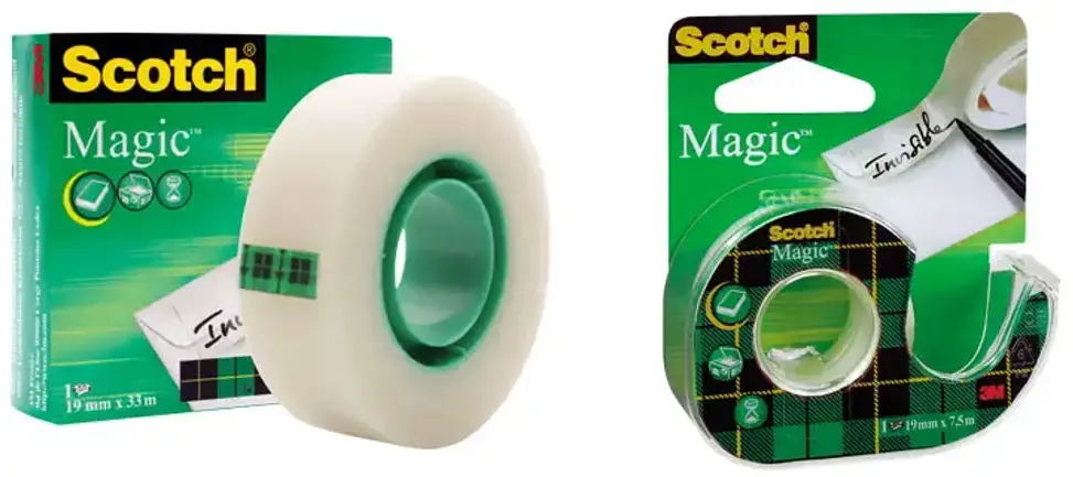 Lipni juostelė 3M Scotch Magic Invisible 810, 19 mm x 33 m