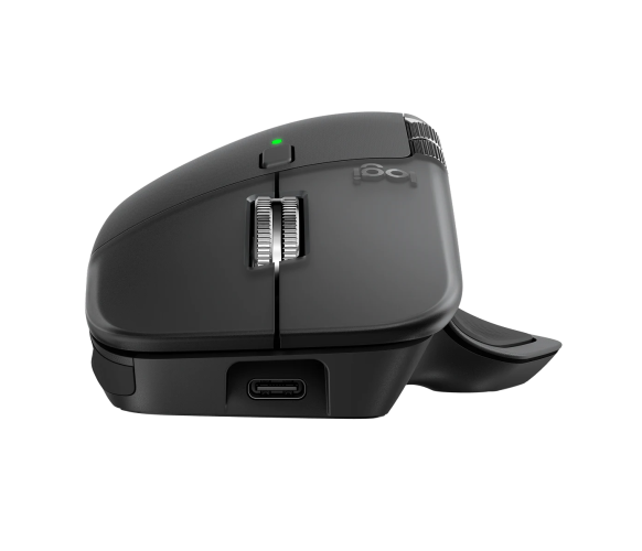 Logitech MX Master 4 for Business Belaidė pelė RF Wireless + Bluetooth, 8000 DPI, Graphite