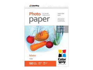Matinis Fotopopierius ColorWay, A6, 190 g/m², 100 psl.