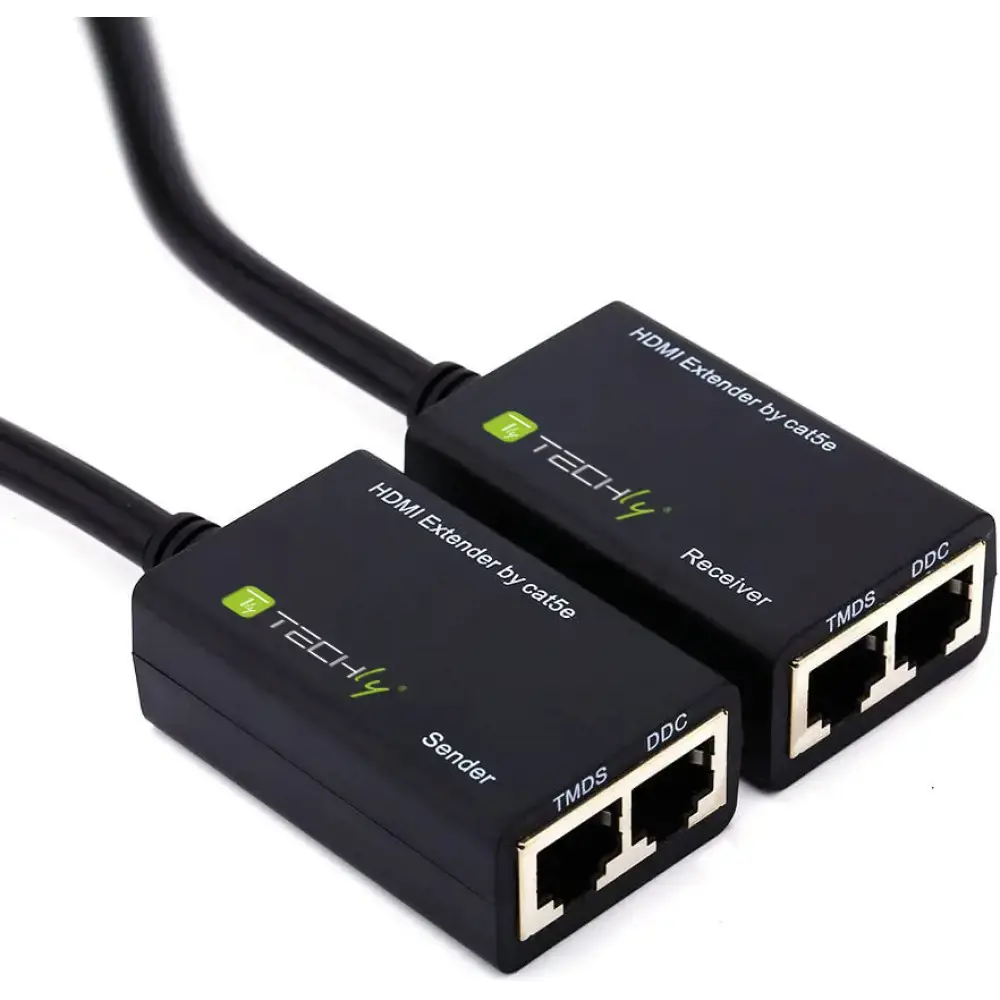 TECHLY 301153 "Techly" HDMI ilgintuvas "Cat.5e/6" kabeliu, iki 30 m