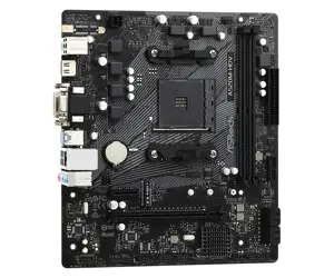 ASROCK A520M-HDV AM4 mATX MB 2xDDR4 4xSATA3 1xUltra M.2 1xPCIe 3.0x16 1xPCIe 3.0 x1 D-Sub DVI-D HDMI 7.1 CH HD Audio