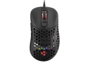 NATEC Genesis ultralengva žaidimų pelė Xenon 800 16000 DPI RGB juoda PMW3389