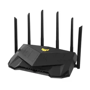 ASUS TUF Gaming AX6000 (TUF-AX6000), "Wi-Fi 6" (802.11ax), dviejų dažnių (2,4 GHz / 5 GHz), Etherne…