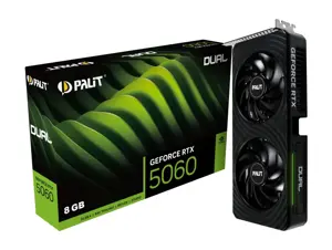 Vaizdo plokštė PALIT GeForce RTX 5060 8 GB, GDDR7, NE75060019P1-GB2063D