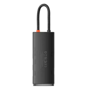 Baseus Lite Series Hub 6w1 USB-C to 2x USB 3.0 + USB-C + HDMI + SD|TF (black)