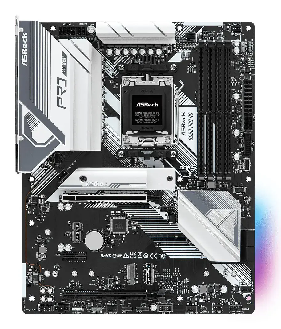 ASROCK B650 PRO RS ATX MB AM5 4xDIMM DDR5