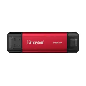 External SSD KINGSTON 512GB 3D NAND Write speed 950 MBytes/sec Read speed 1050 MBytes/sec SPSD/512GB